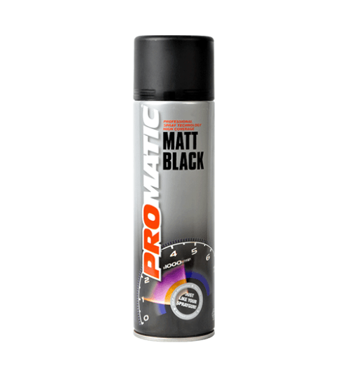 PROMATIC MATT BLACK AEROSOL (500ML)
